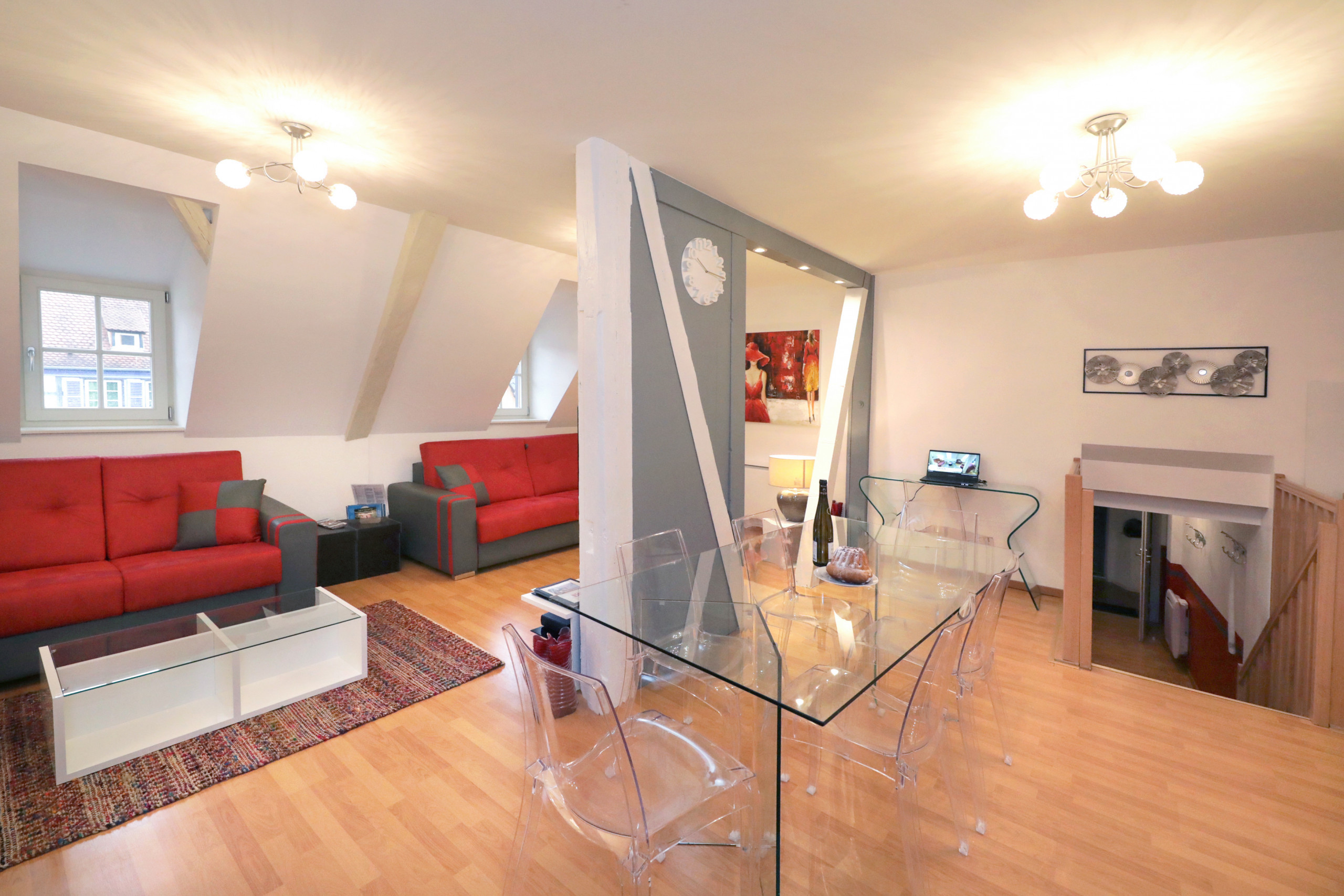  in Colmar - gluck duplex 97m2 city center 3br 2bth