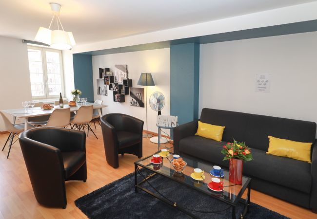 Apartment in Colmar - hartmann 80m2 city center    2br