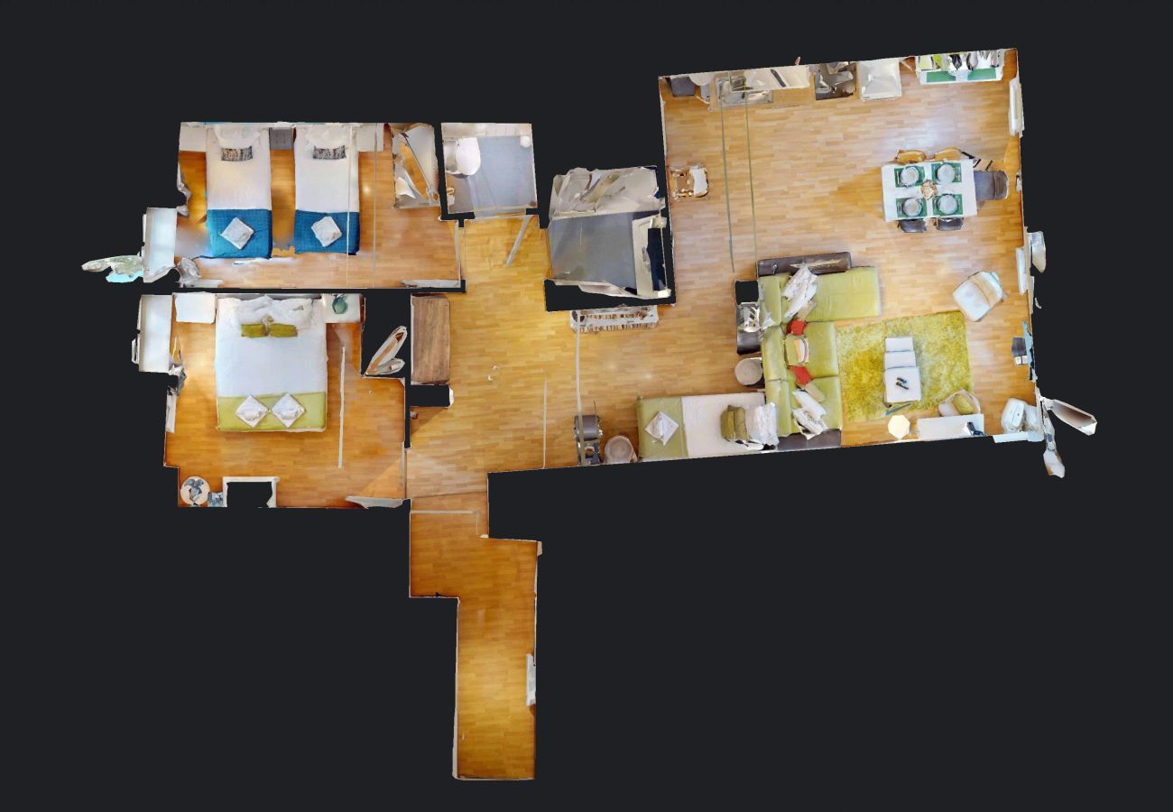 Apartment in Colmar - dollfus 80m2 city center 2br