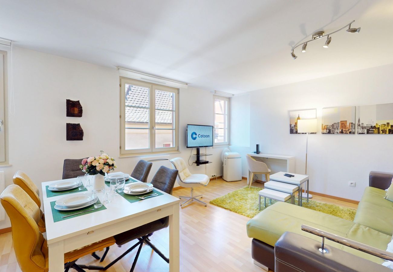 Apartment in Colmar - dollfus 80m2 city center 2br