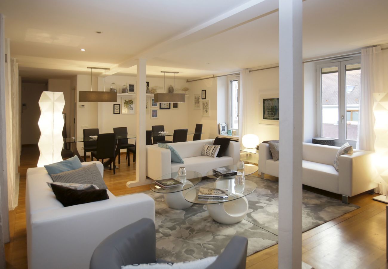 Apartment in Colmar - camille 165m2 city center ac 4br3bth