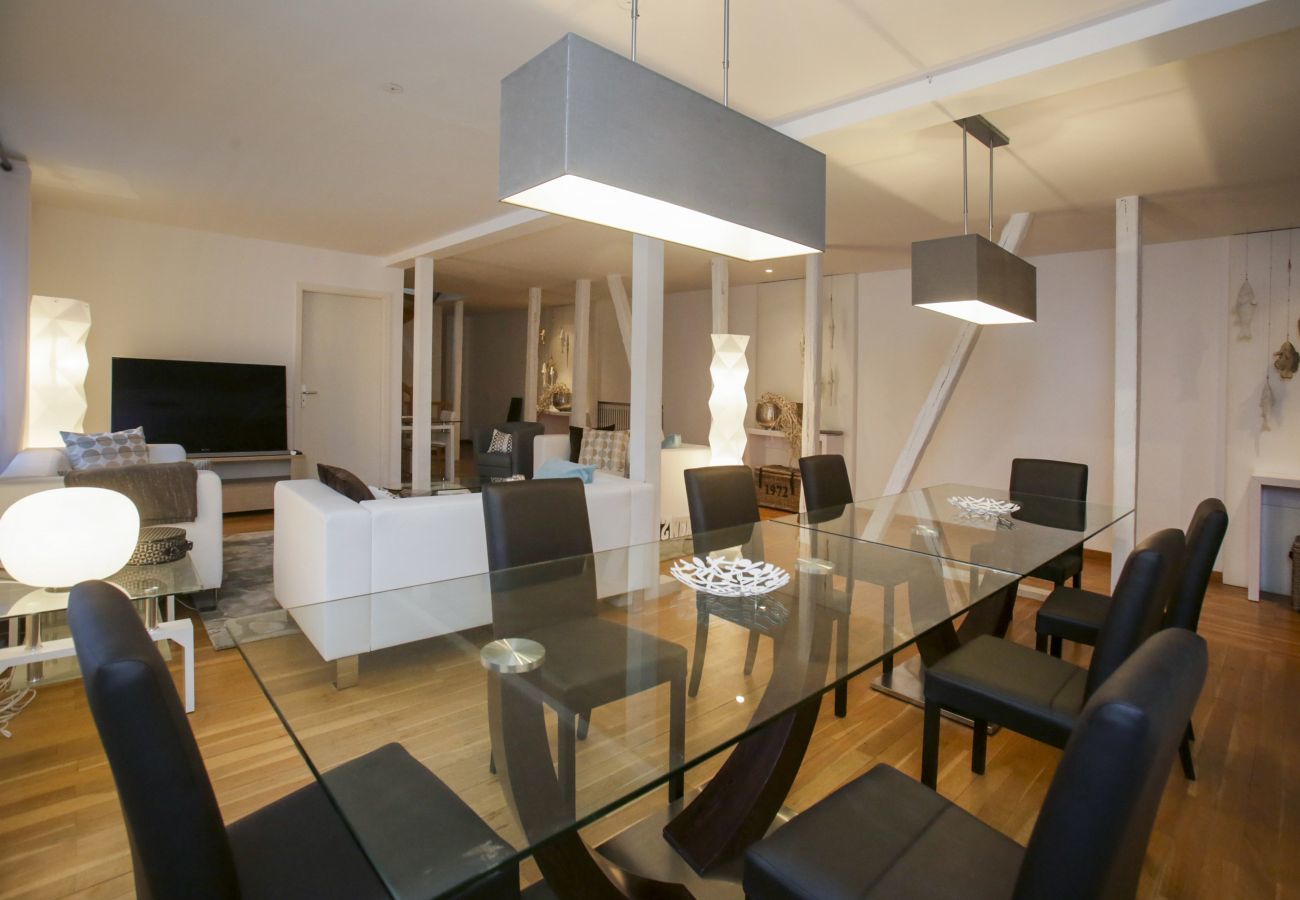 Apartment in Colmar - CAMILLE 165m² city center A/C 4br3bth