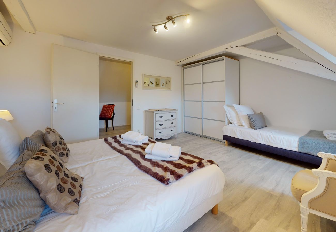 Apartment in Colmar - dreyfus duplex city center ac 3br 2bth 165m2