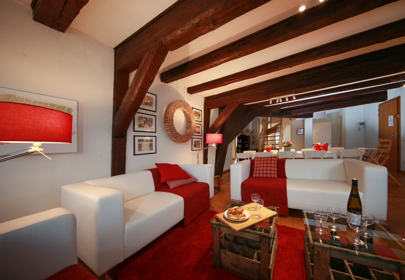 Apartment in Colmar - herzog duplex ac 160m2 city center 5br 3bth