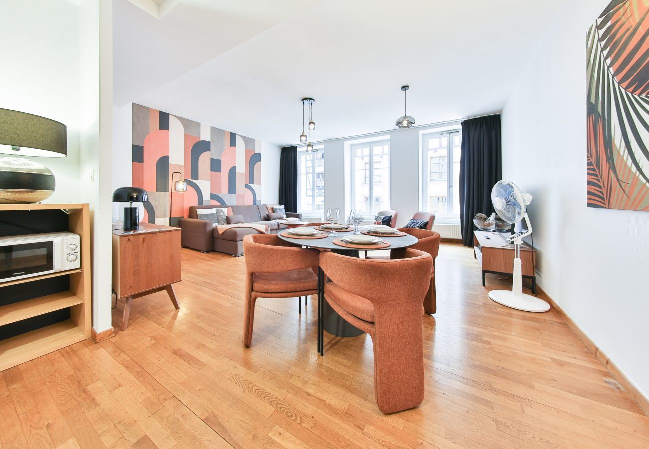 Apartment in Colmar - tussaud spa 75m2  city center   up to 4