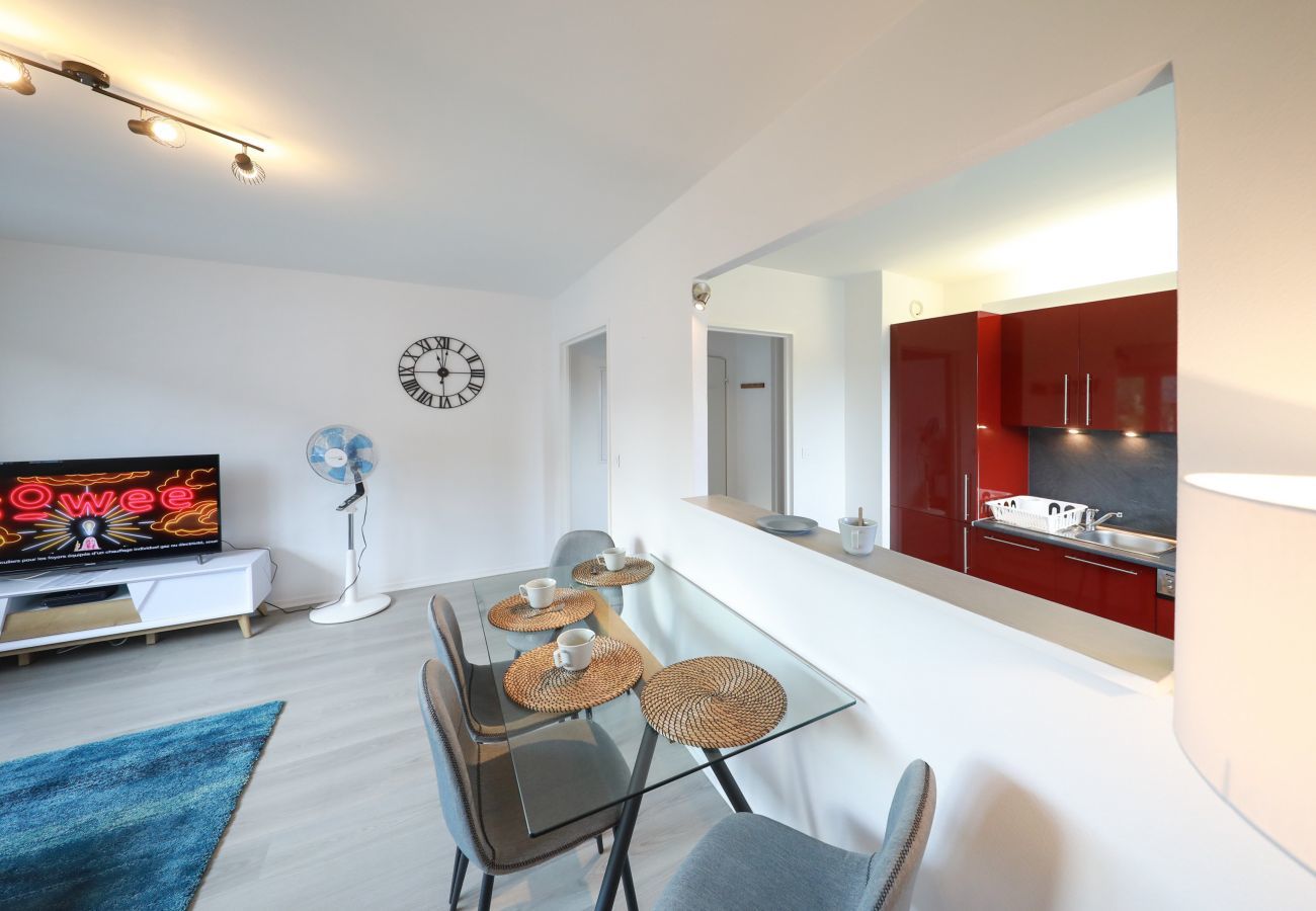 Apartment in Colmar - etoile du nord + 1 free parking   up to 4
