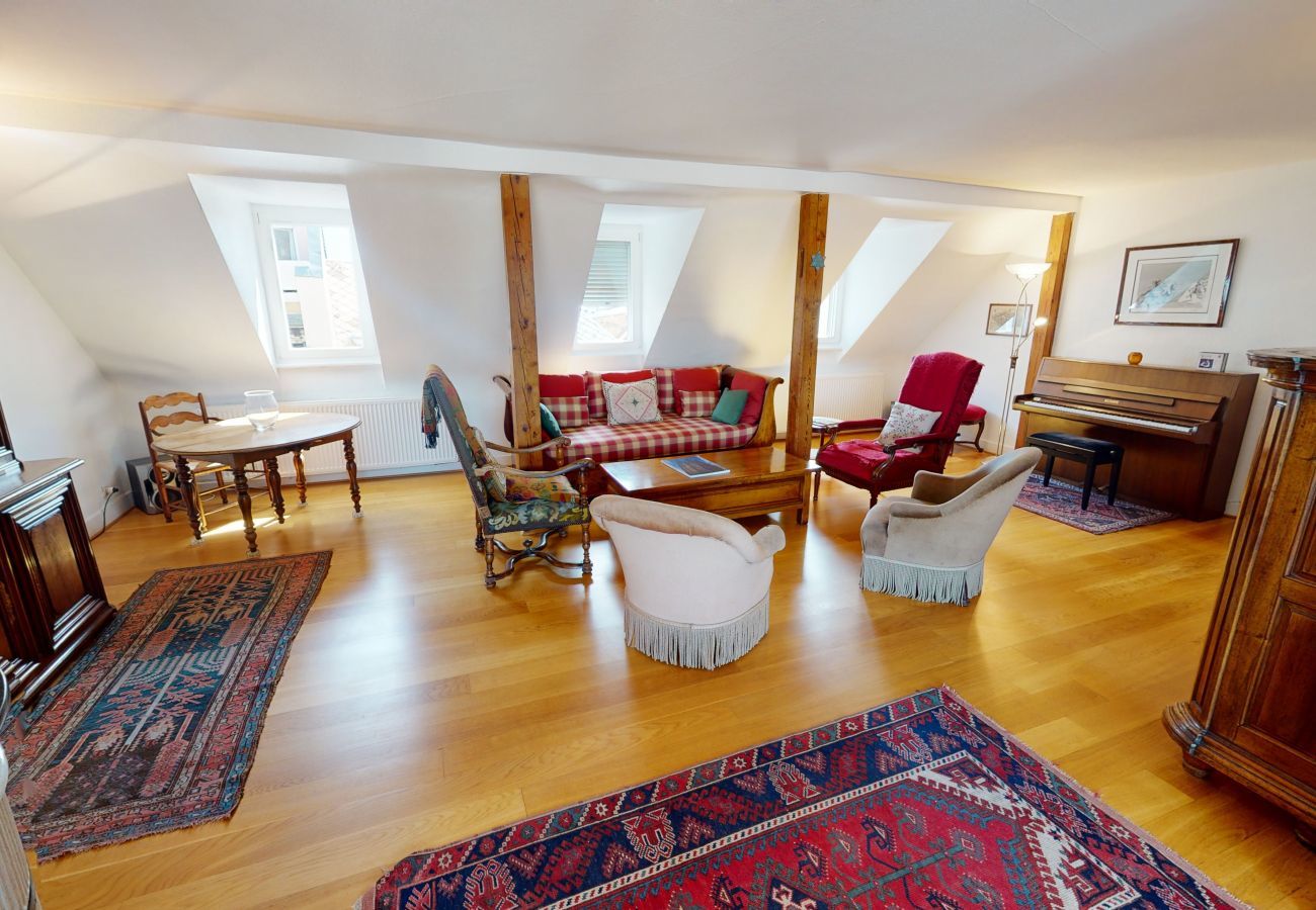 Apartment in Strasbourg - emilie 145m2 ac 1 free parking 4br 2bth