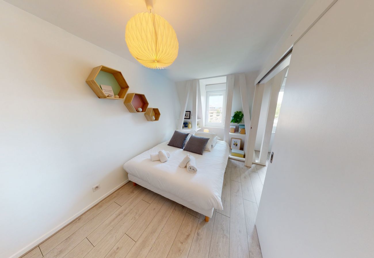 Apartment in Strasbourg - quai koch 90m2 city center    3br