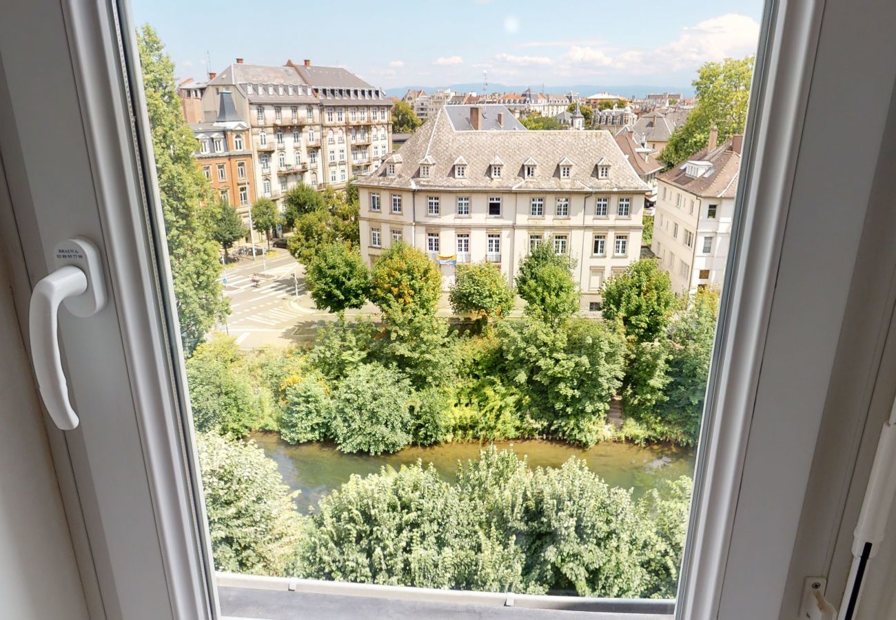 Apartment in Strasbourg - quai koch 90m2 city center    3br