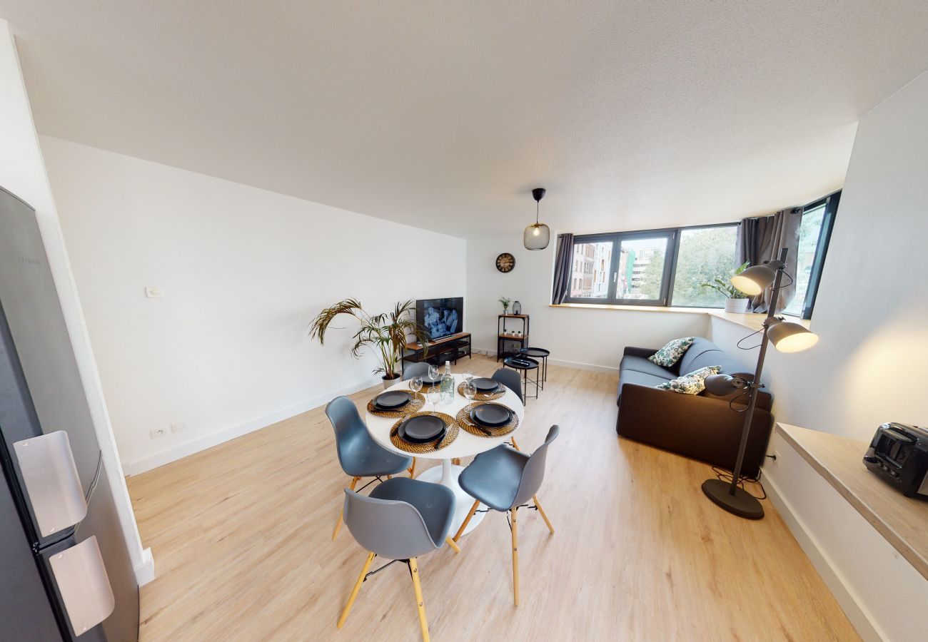 Apartment in Strasbourg - hallesgare 1 free parking up to 4