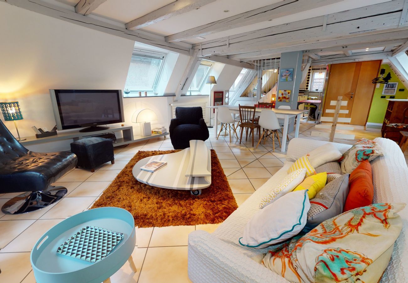 Apartment in Colmar - Gîte Histoire de Changer *** 120m² 2br up to 8