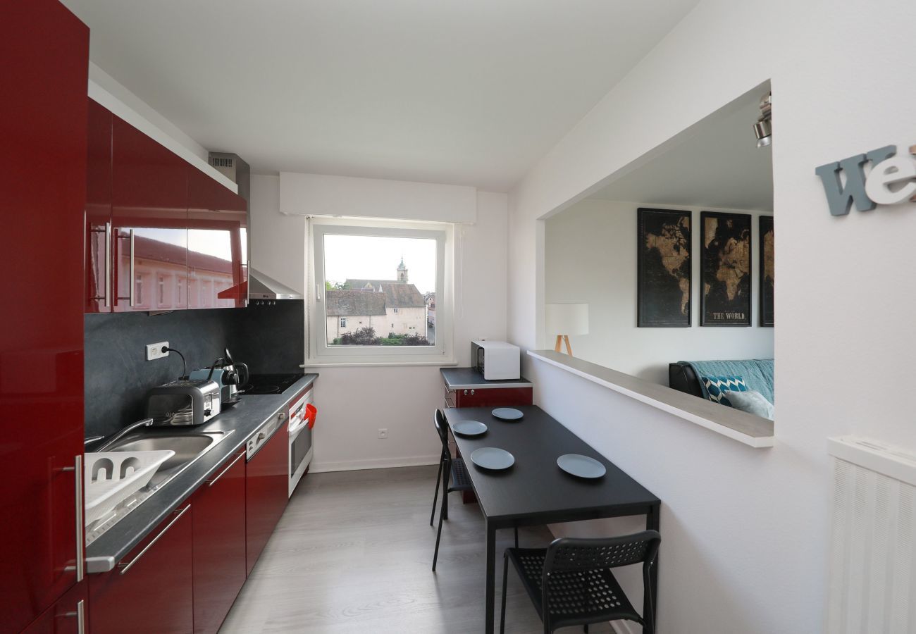 Apartamento en Colmar - etoile du nord 1 free parking   up to 4