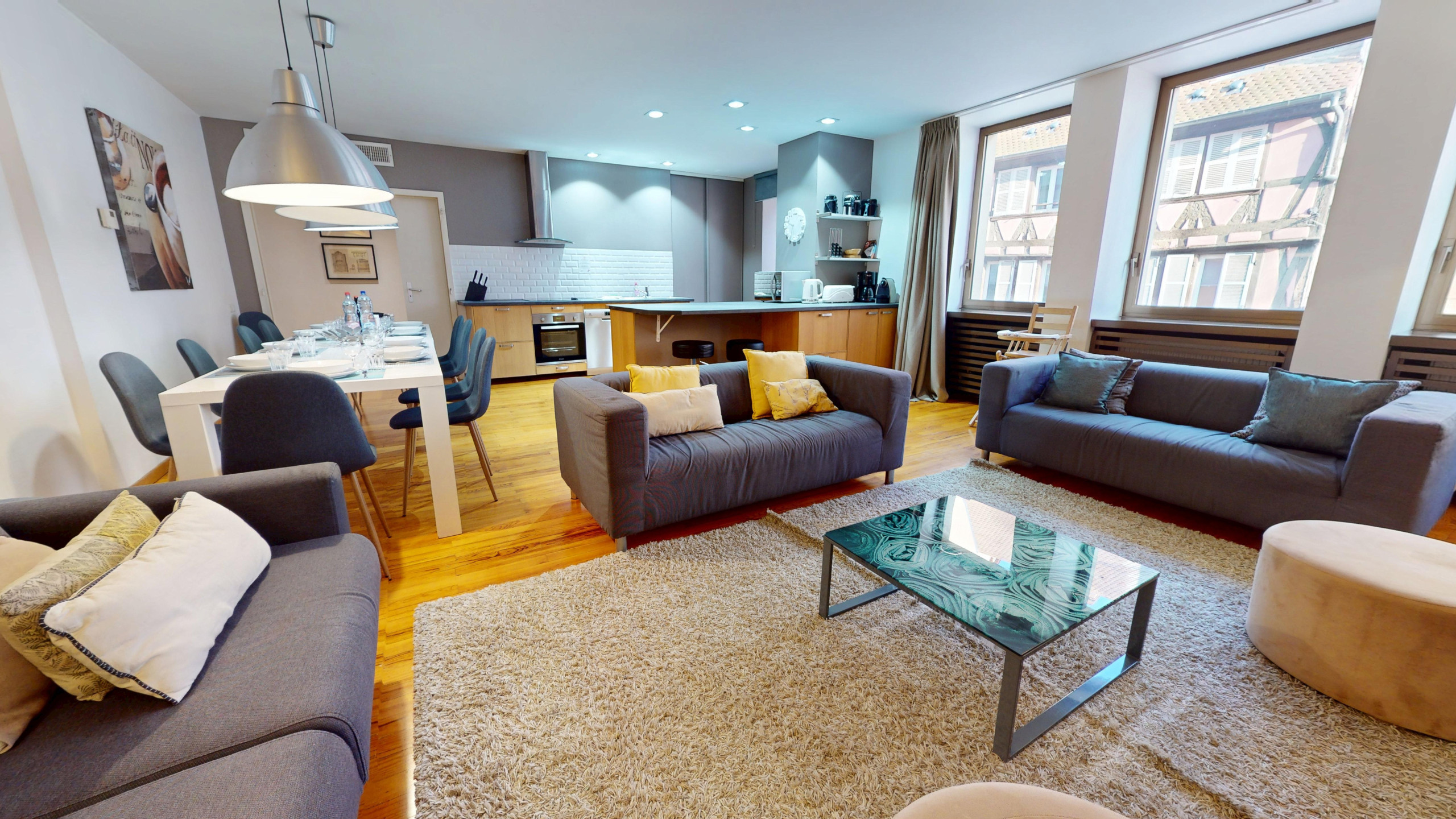  à Colmar - lacour ac 160m2 city center  4br3bth