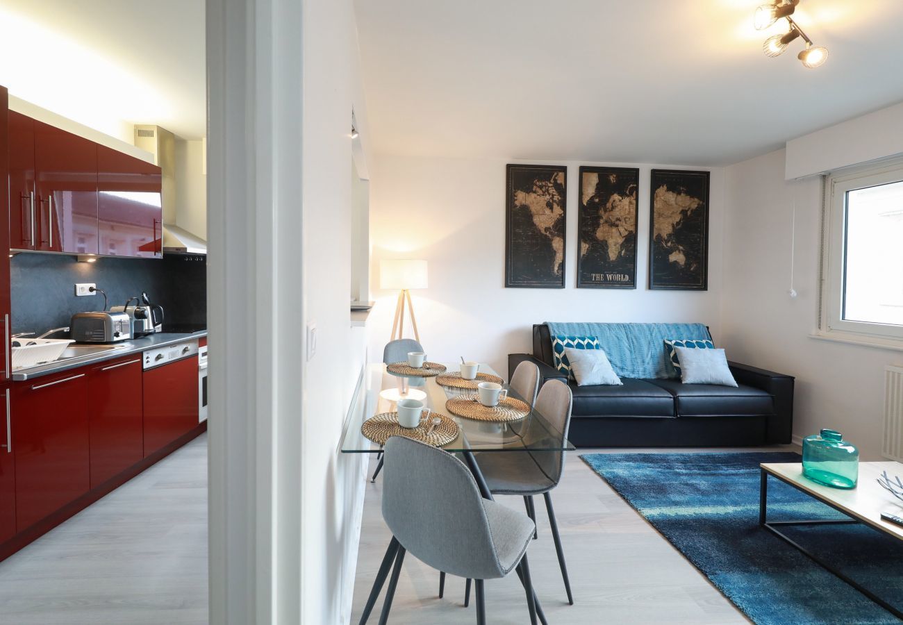 Appartement à Colmar - etoile du nord 1 free parking   up to 4