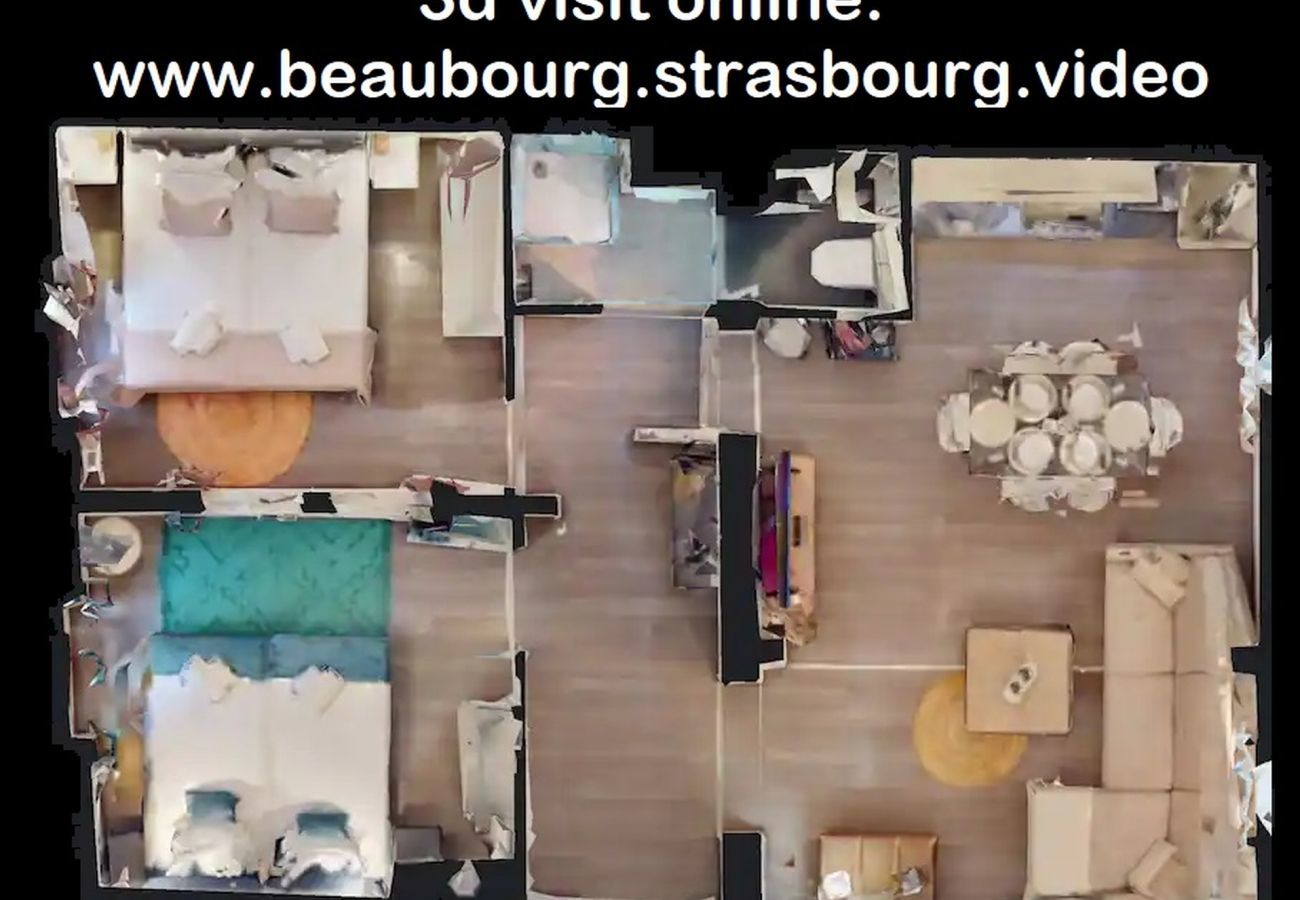 Appartement à Strasbourg - beau bourg quartier halles    2br