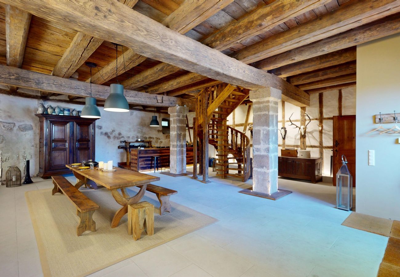 Appartement à Andlau - Jardin de l'Abbaye demeure de charme 4adults 2kids