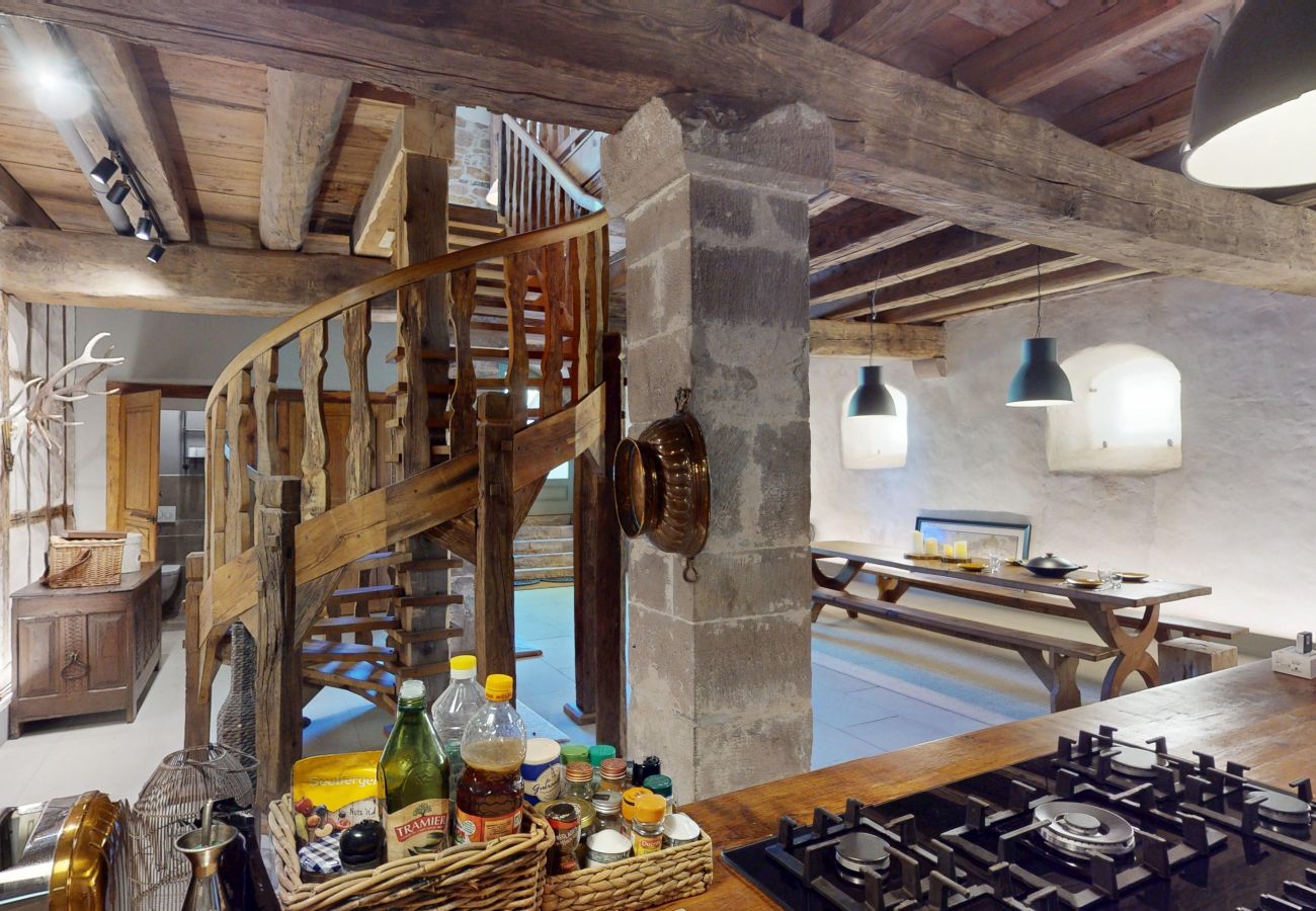 Appartement à Andlau - Jardin de l'Abbaye demeure de charme 4adults 2kids