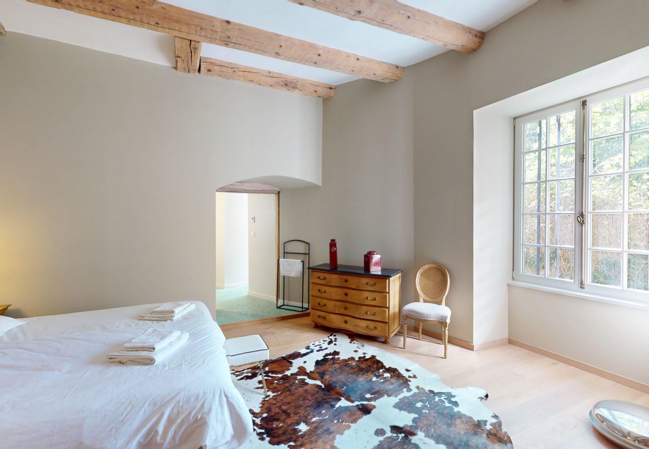Appartement à Andlau - Jardin de l'Abbaye demeure de charme 4adults 2kids
