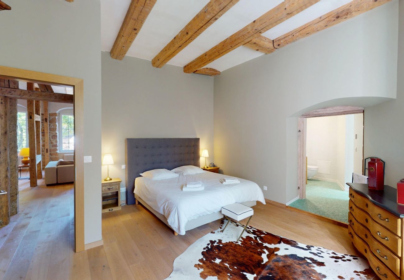 Appartement à Andlau - Jardin de l'Abbaye demeure de charme 4adults 2kids