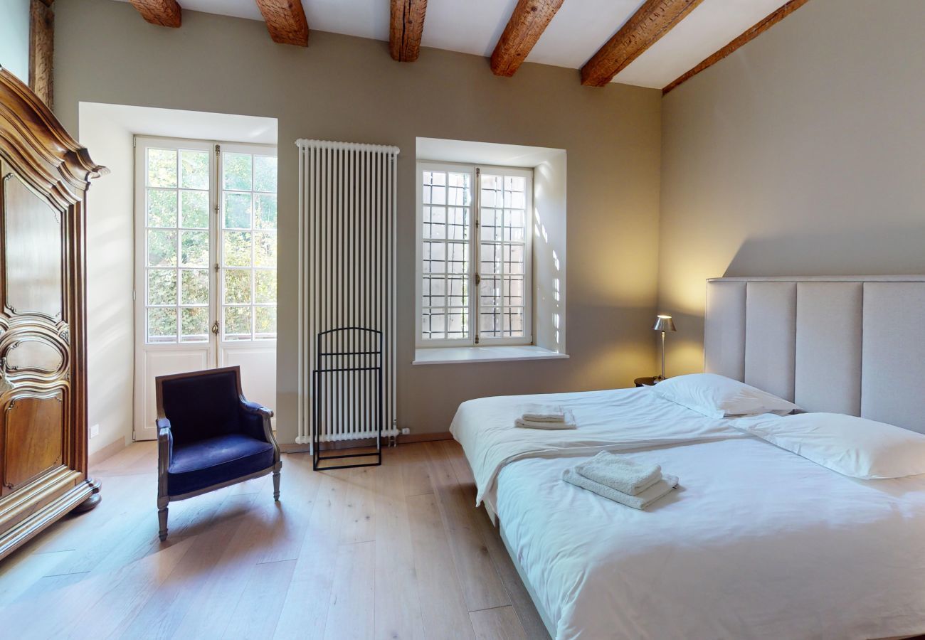 Appartement à Andlau - Jardin de l'Abbaye demeure de charme 4adults 2kids