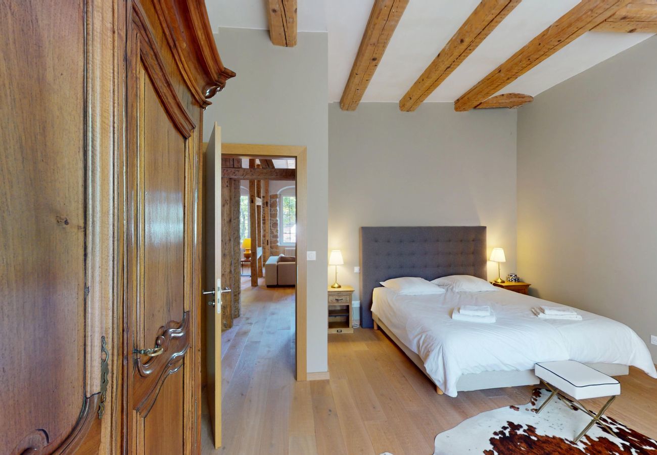 Appartement à Andlau - Jardin de l'Abbaye demeure de charme 4adults 2kids