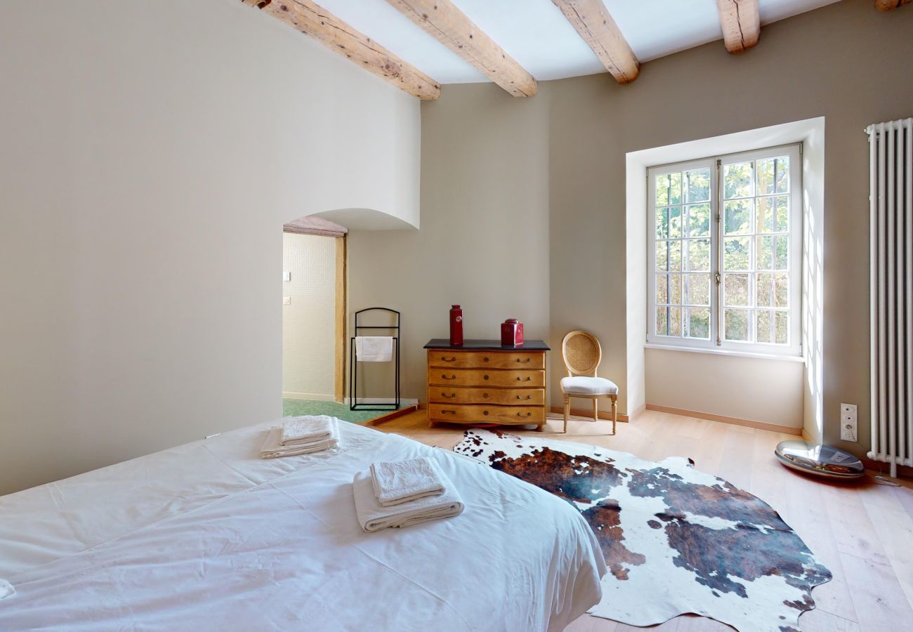 Appartement à Andlau - Jardin de l'Abbaye demeure de charme 4adults 2kids