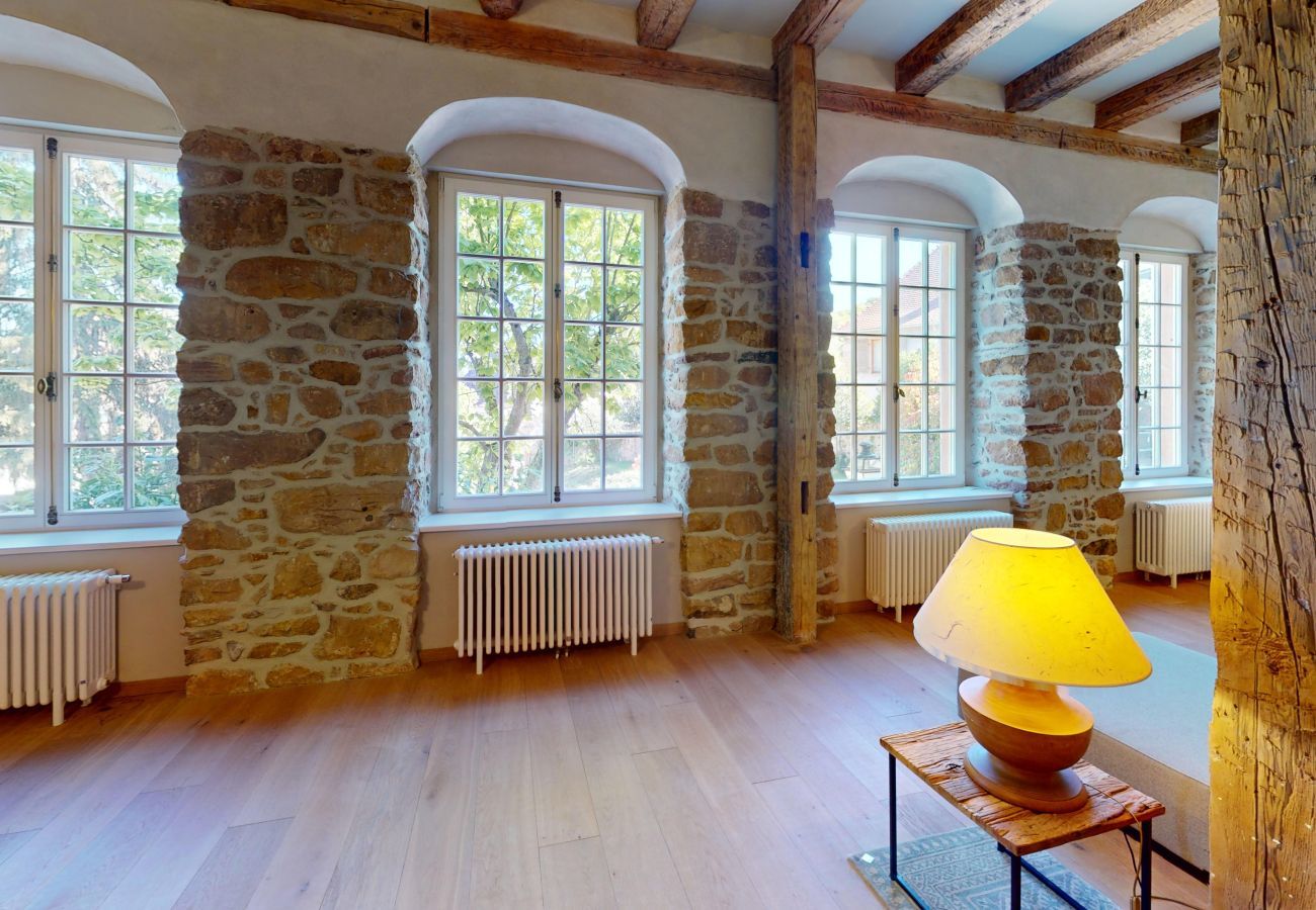 Appartement à Andlau - Jardin de l'Abbaye demeure de charme 4adults 2kids
