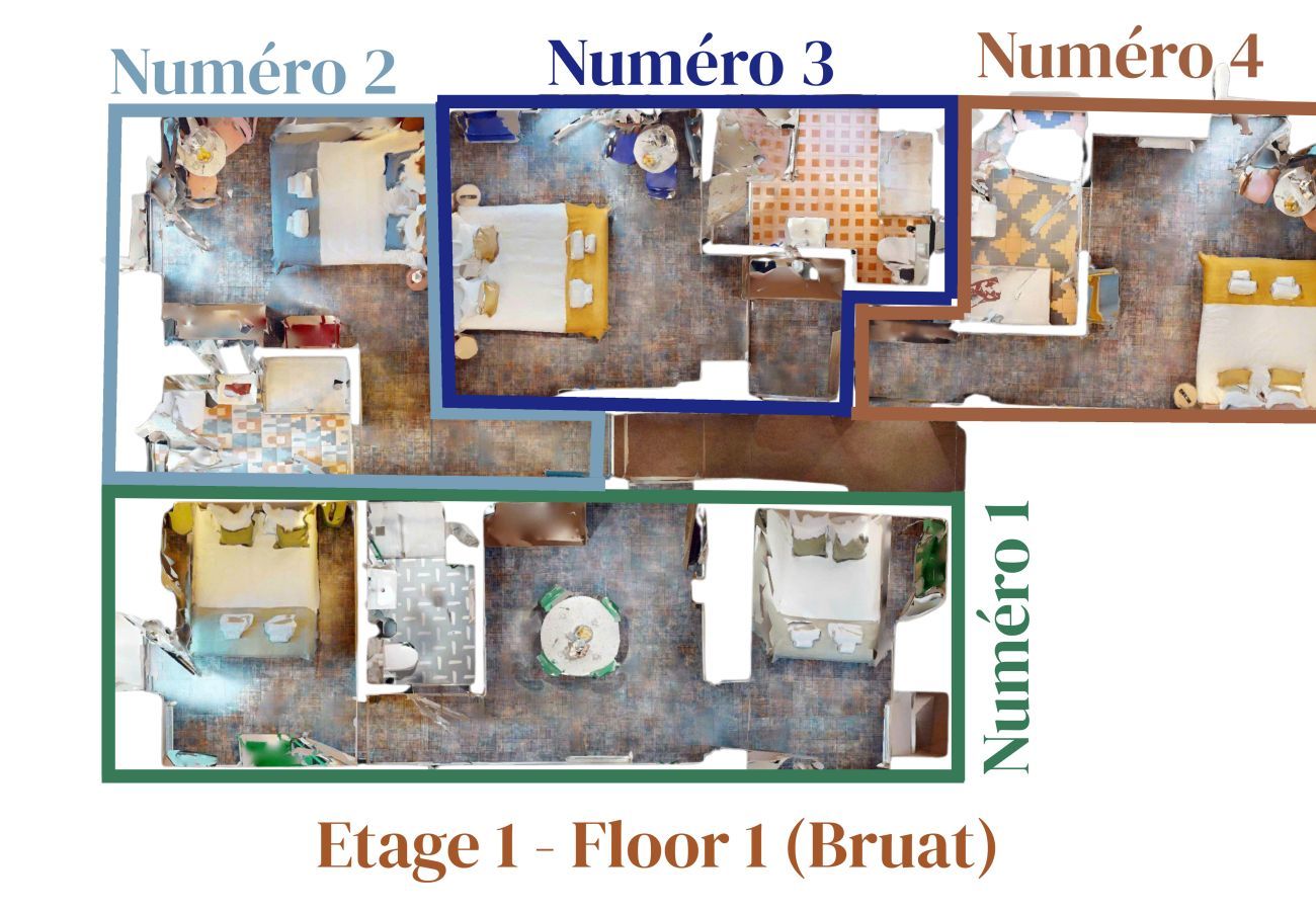 Appartement à Colmar - Le Bruat (5 chambres) - Résidence Champ de Mars