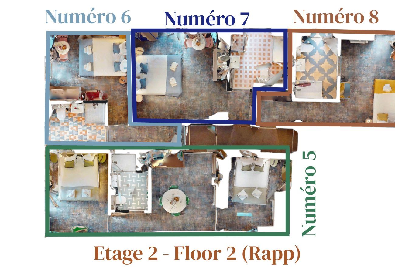 Appartement à Colmar - Le Rapp (5 chambres) - Résidence Champ de Mars
