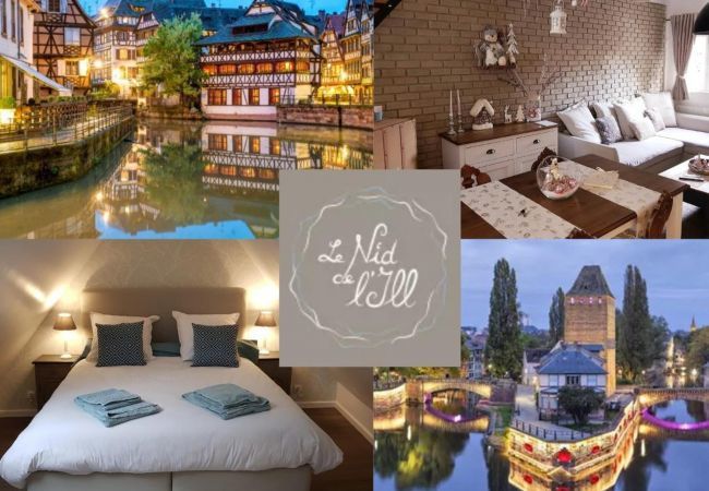 公寓 在 Strasbourg - le nid de l ill magnifique duplex cosy petite fran 公寓 在 Strasbourg - le nid de l ill magnifique duplex cosy petite fran