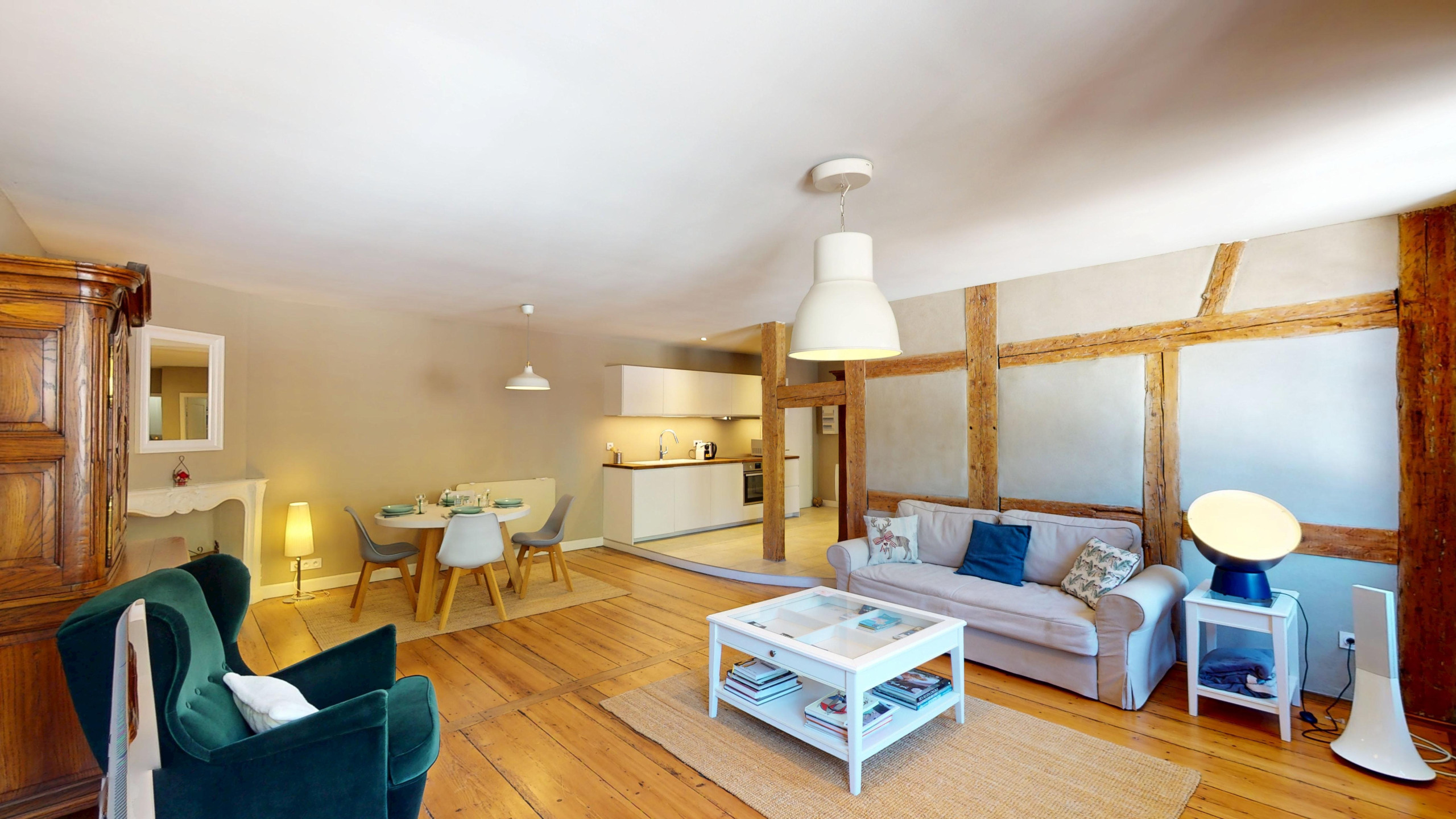  在 Andlau - Cour de l'Abbaye Andlau 2br
