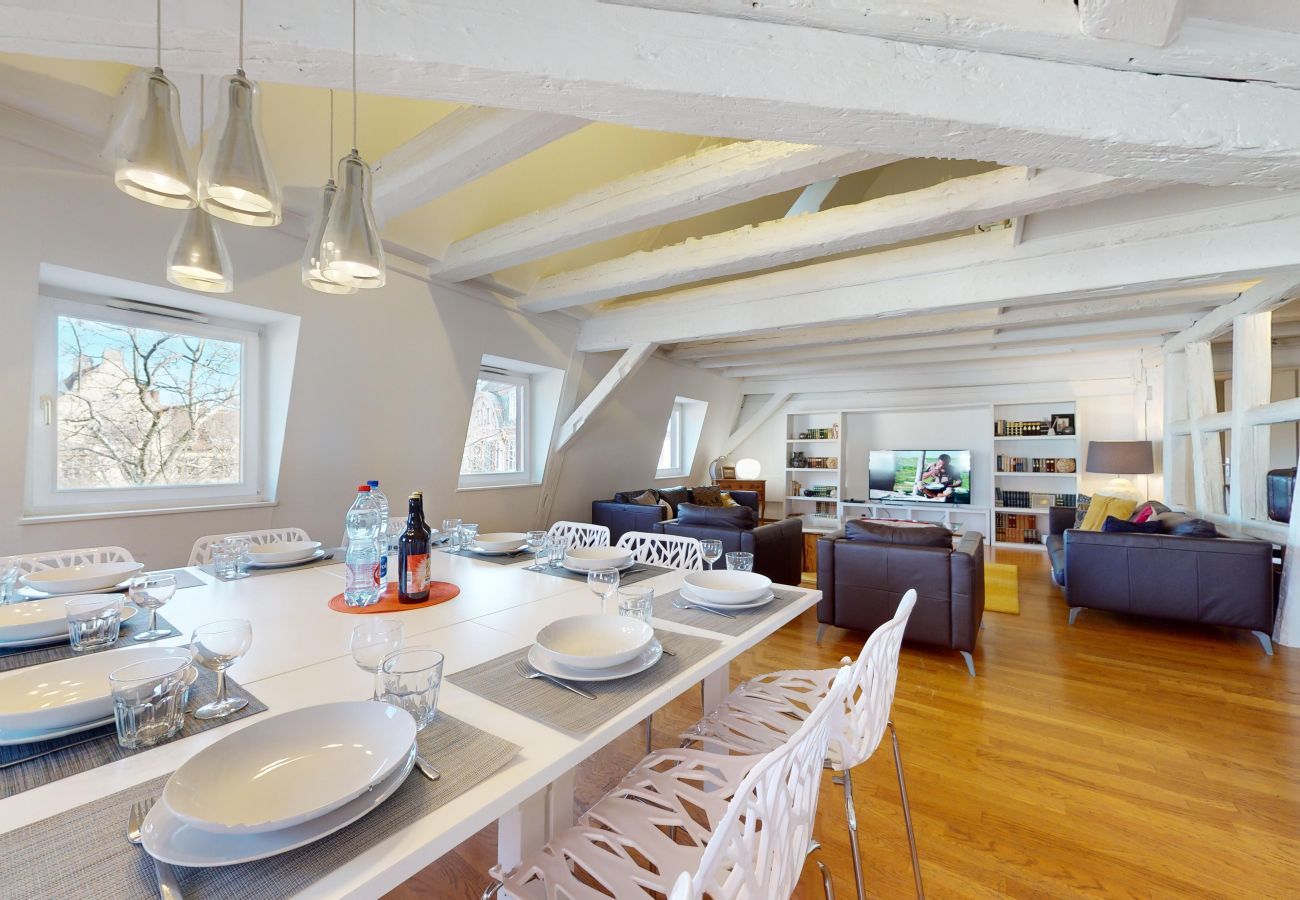 公寓 在 Colmar - dreyfus duplex city center ac 3br 2bth 165m2