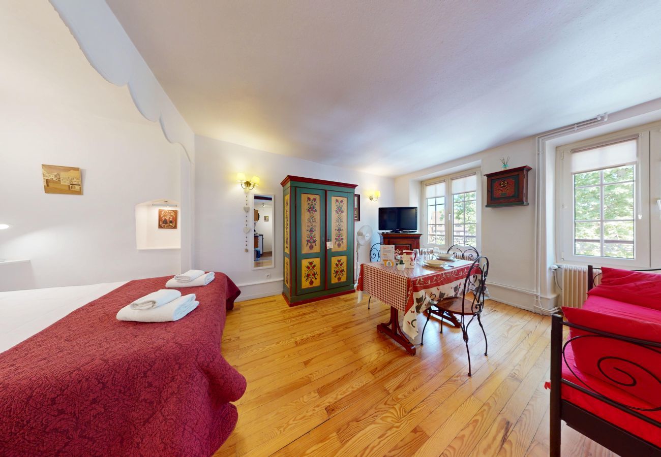 工作室 在 Colmar - l appartement turenne with access to lounge