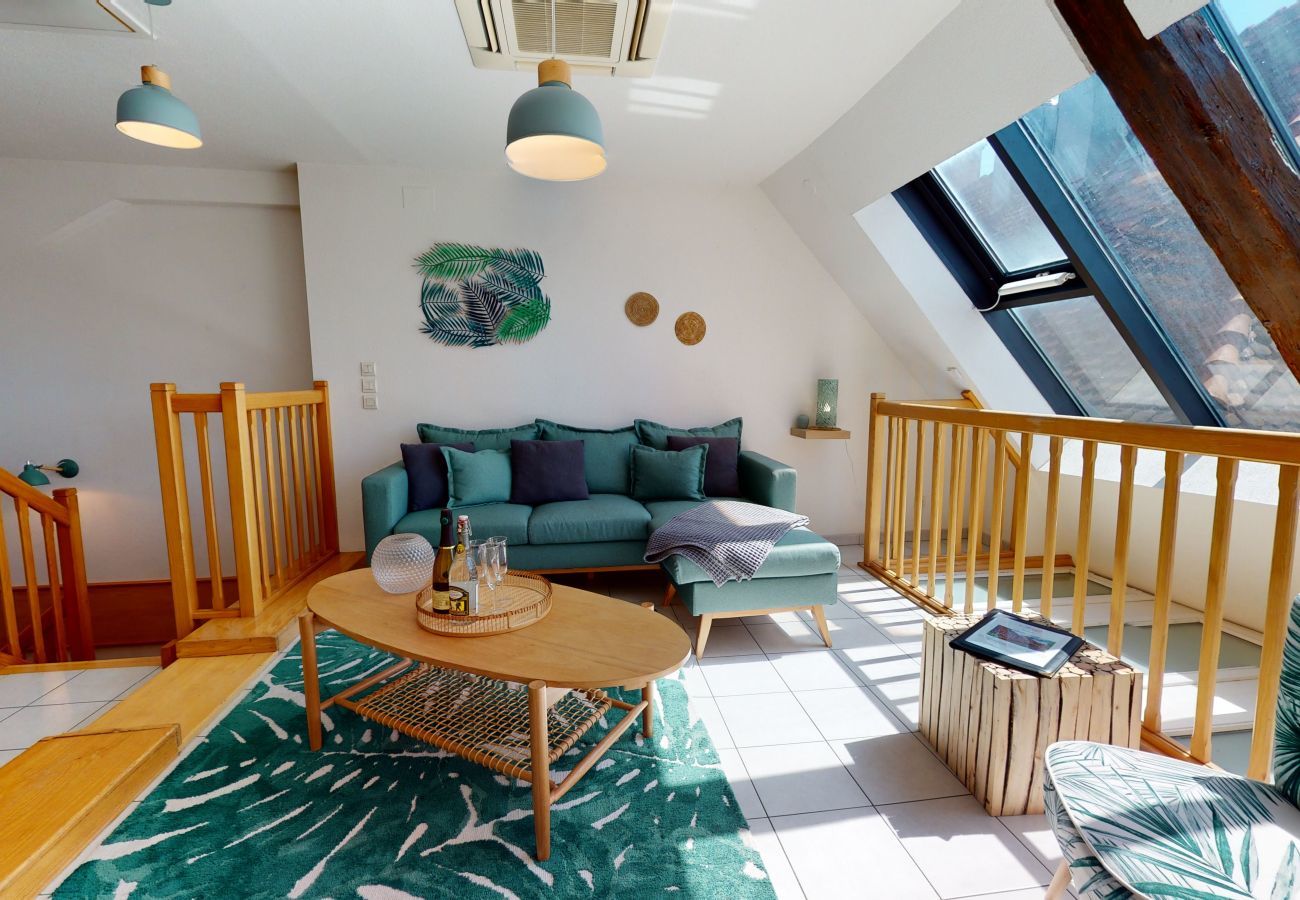 公寓 在 Colmar - duplex des dominicains 1 free parking    3br