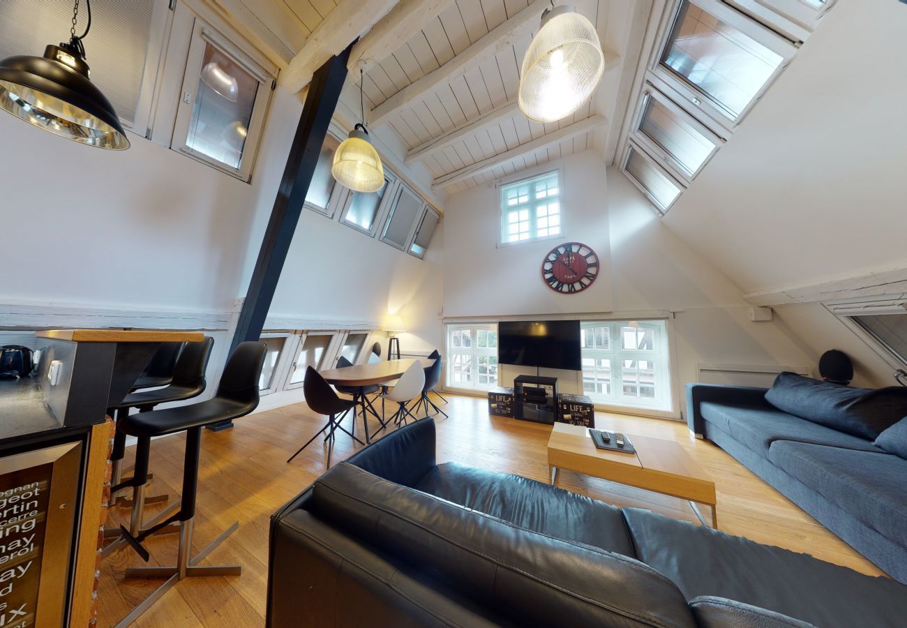 公寓 在 Strasbourg - lohkas triplex loft  petite france 2br 2bth