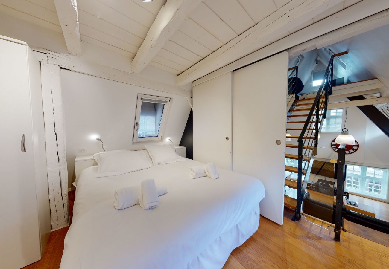 公寓 在 Strasbourg - lohkas triplex loft  petite france 2br 2bth