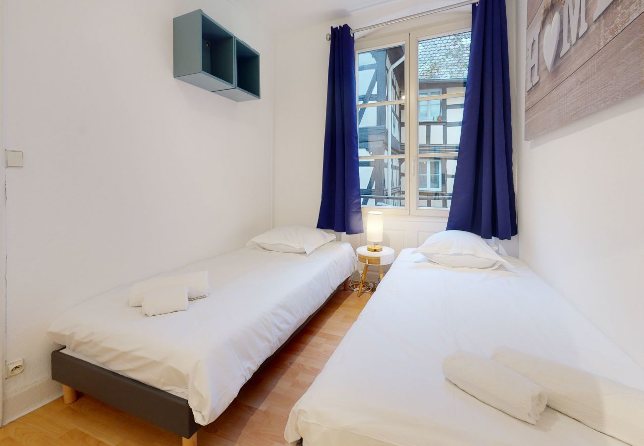 公寓 在 Strasbourg - Bail Mobilité - Magda 2 pièces avec terrasse