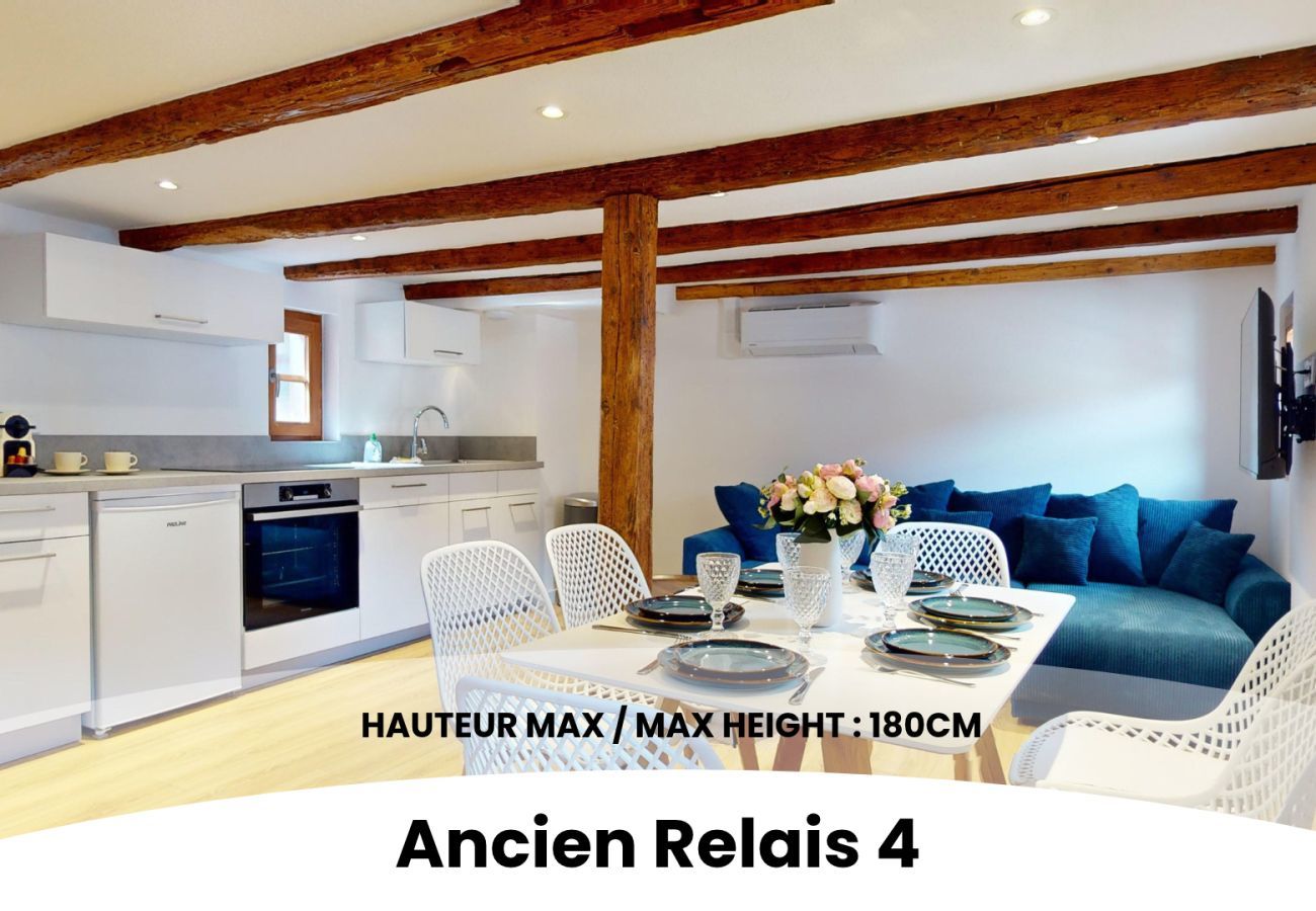 公寓式酒店 在 Colmar - Ancien Relais 4 Duplex Clim/A-C