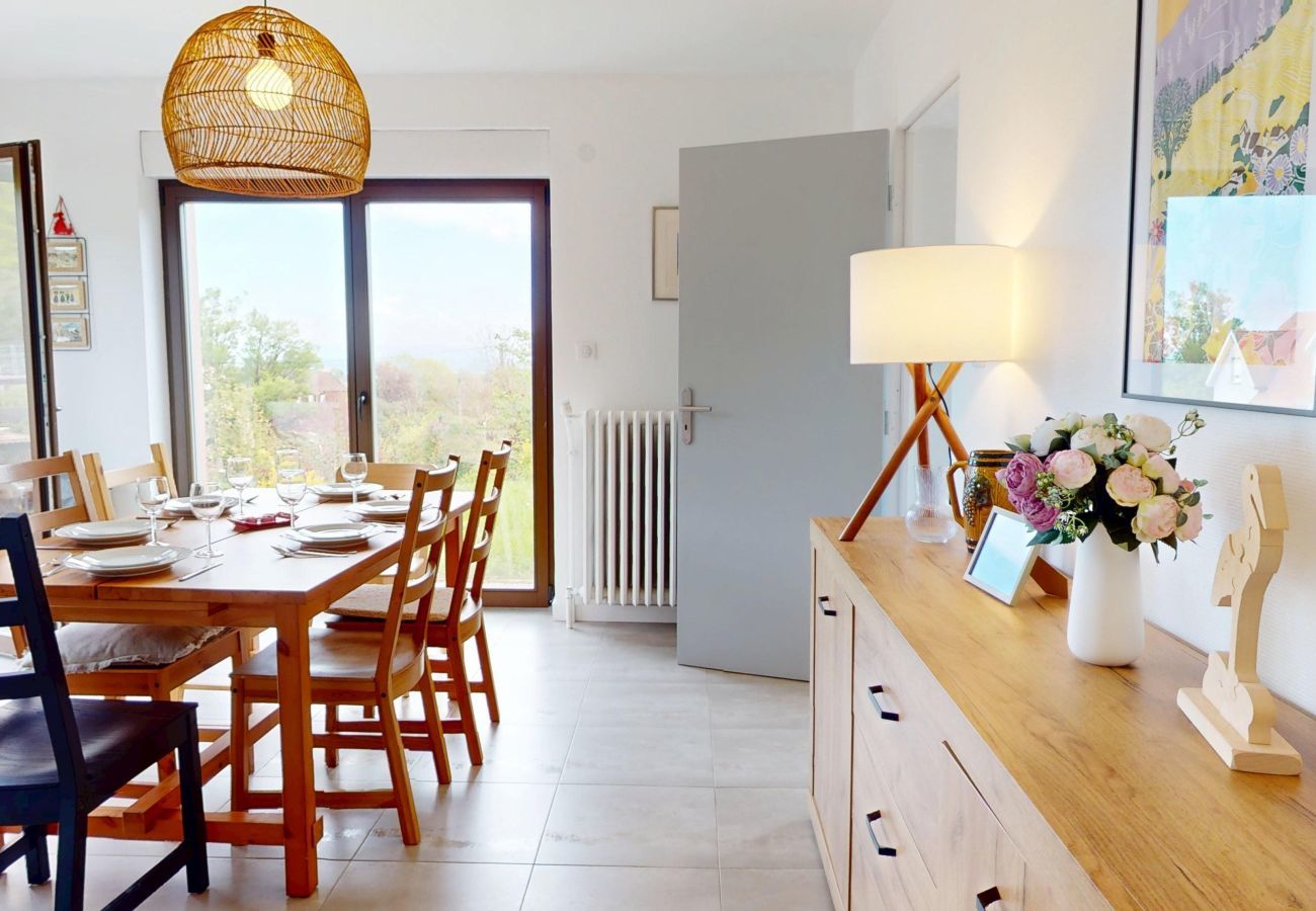 公寓 在 Mittelbergheim - Gite du Holzweg Les Cigognes Duplex