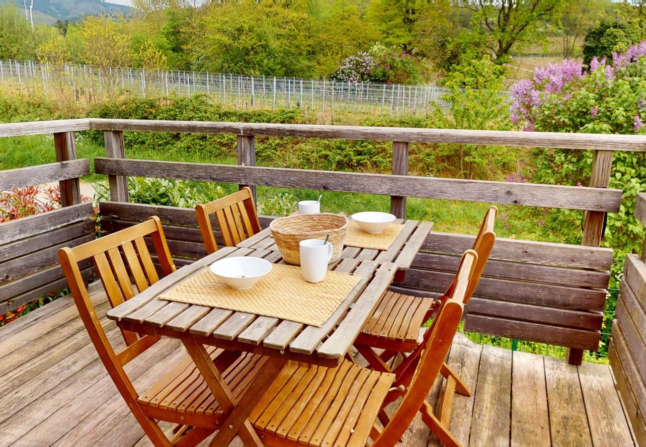 公寓 在 Mittelbergheim - Gite du Holzweg Les Cigognes Duplex